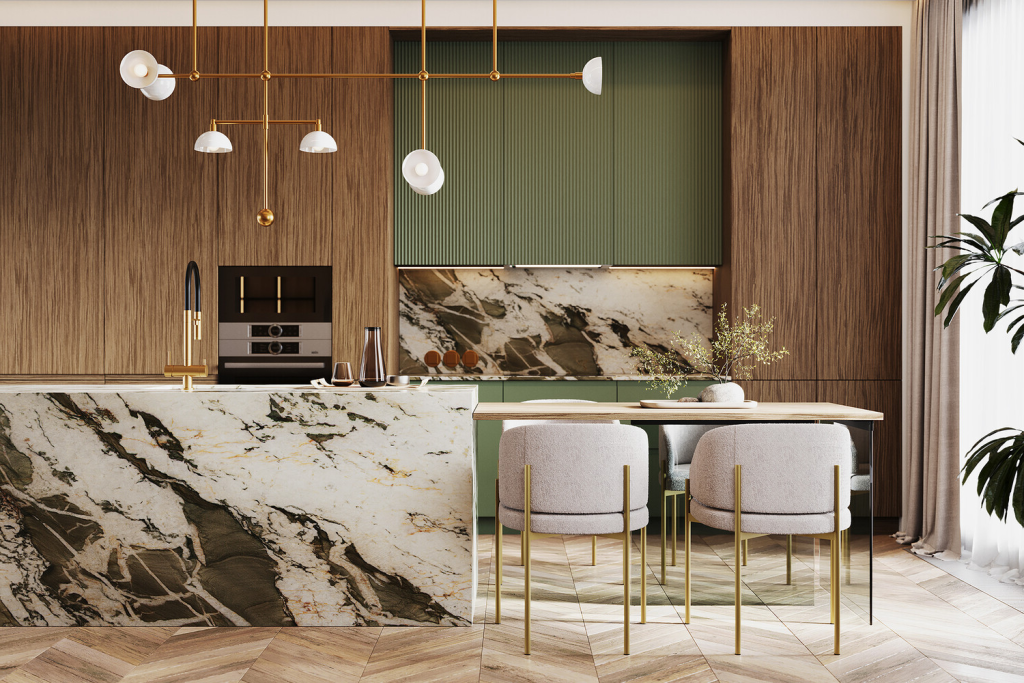 Биофильный дизайн в интерьере квартиры